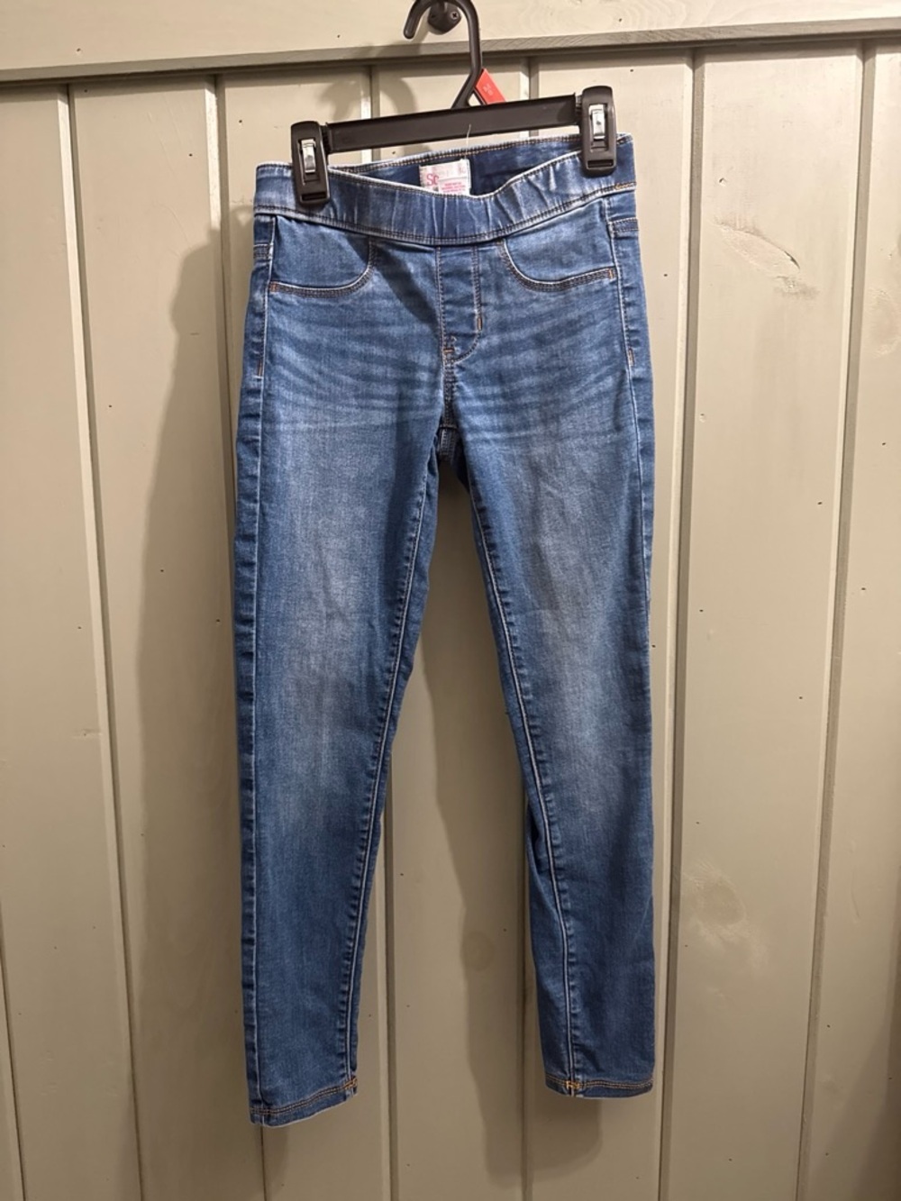 Girl’s Blue Stretch Denim Skinny Jeans